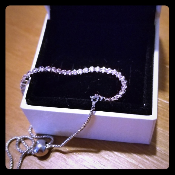 Pandora Jewelry - Pandora Adjustable Pink CZ Bracelet